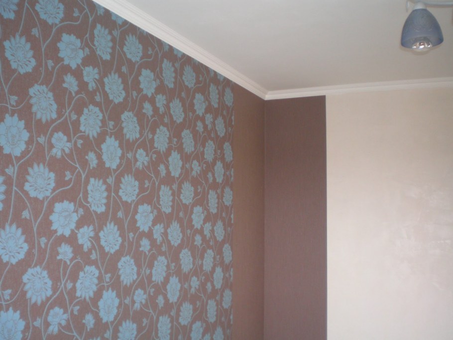 Ремонт обои под покраску