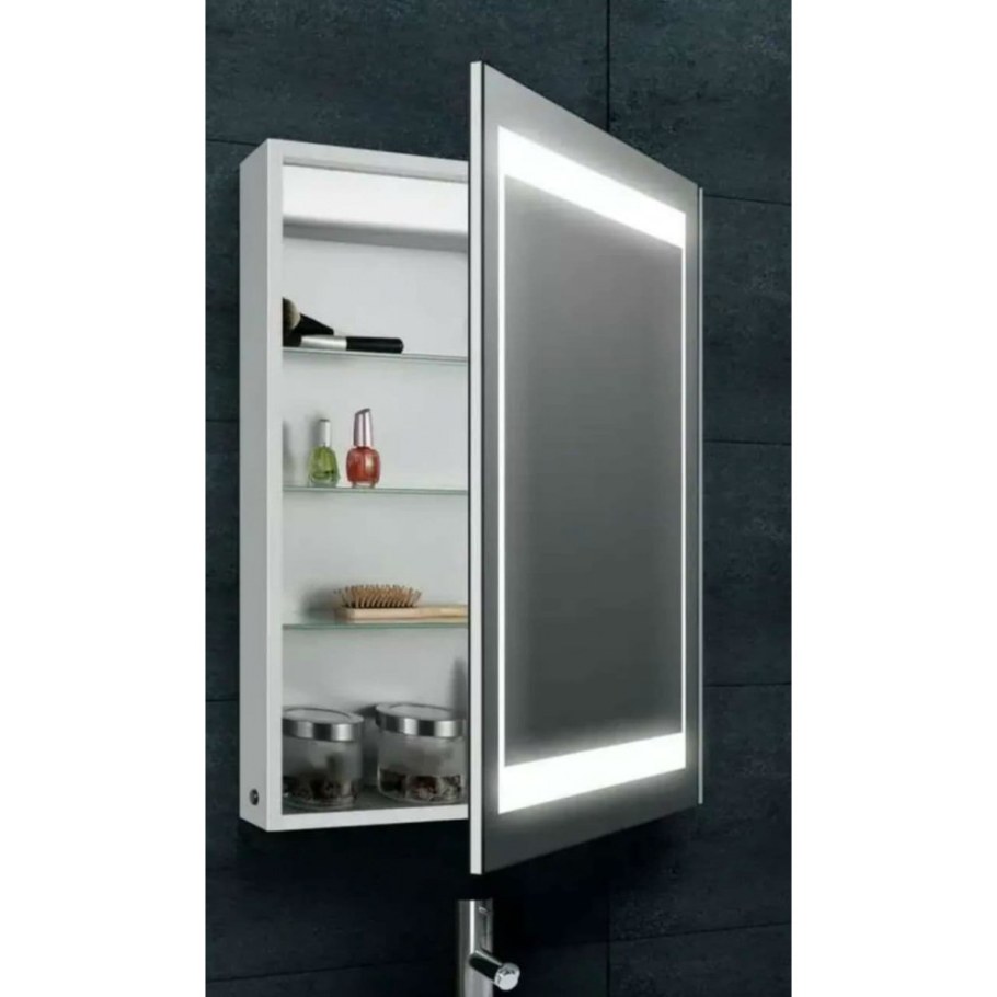 Зеркальный шкафчик в ванную