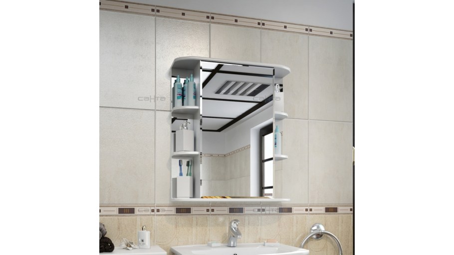 Зеркальный шкаф Санта Герда 50