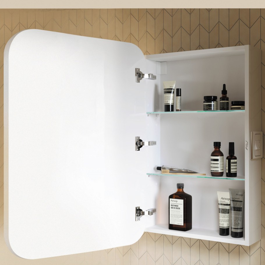 Шкаф зеркальный Alavann Lana 55