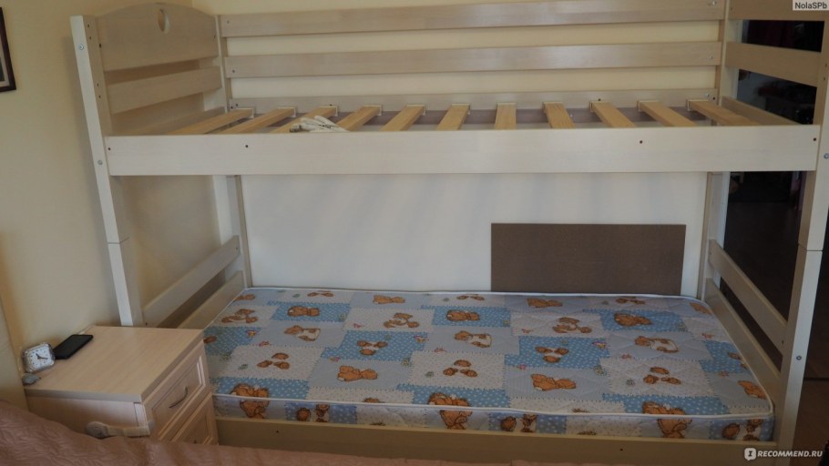 Кровать Пирус 2-х ярусная