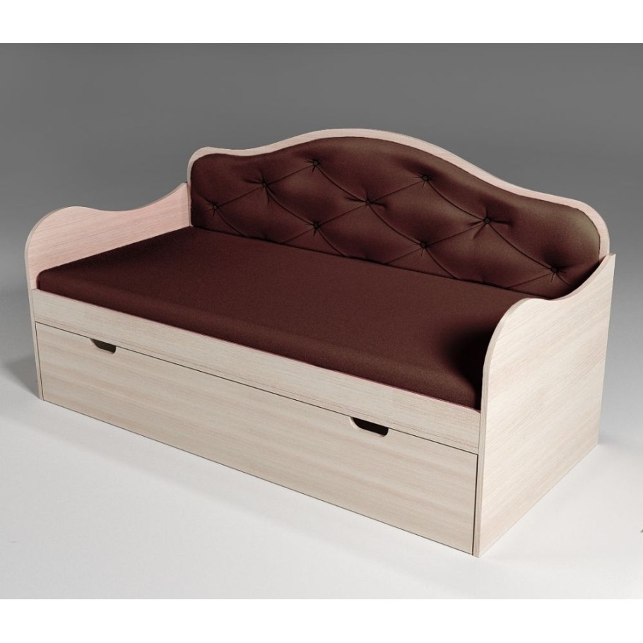 Кровать Фанки Кидз Ажур с мягкой спинкой 40012