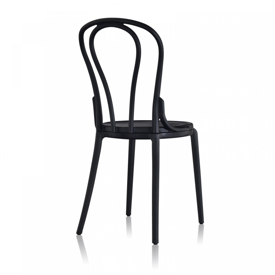 Стул "Венский" мод.см7/6, каркас 9006м металлик, кож.зам к-031 бежевый