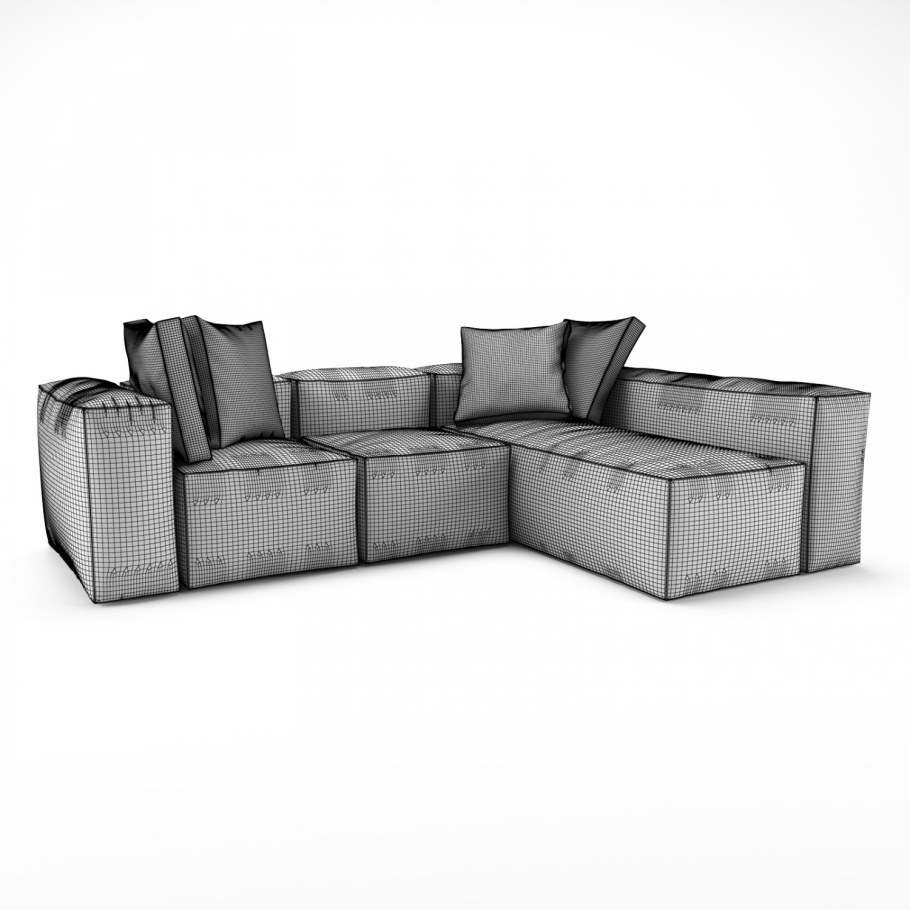 Диван лофт сбоку