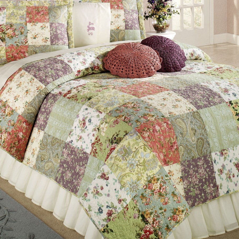 Покрывало пэчворк софткоттон 230 250 kedior 023-04