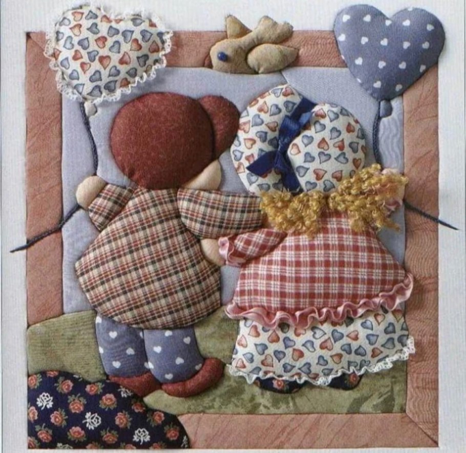 Лоскутное шитье кунсайга