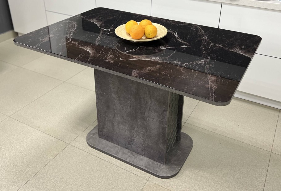 Реставрация стола под мрамор под бетон