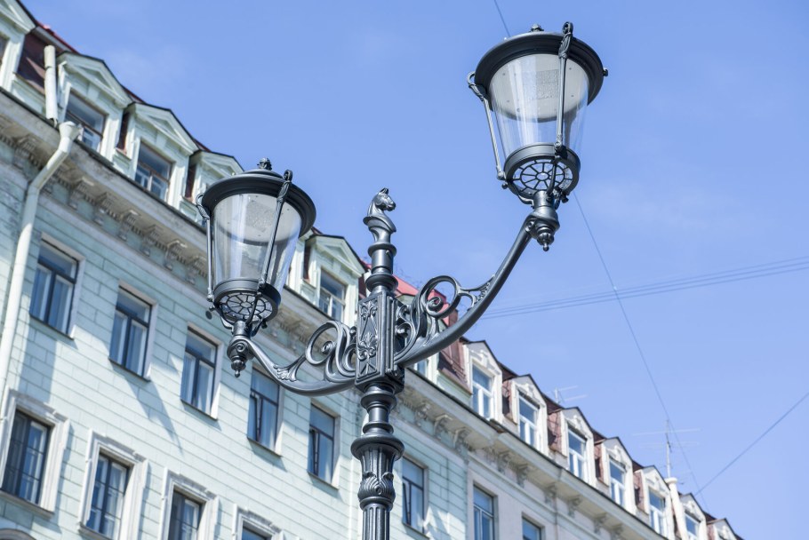 Фонари на малой Конюшенной