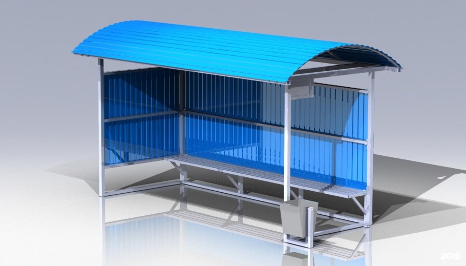 Остановочный павильон: загородный ап-Ри-001