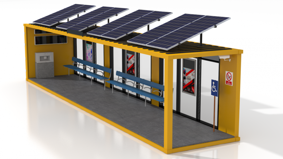 Мойка-бензоколонка 3d