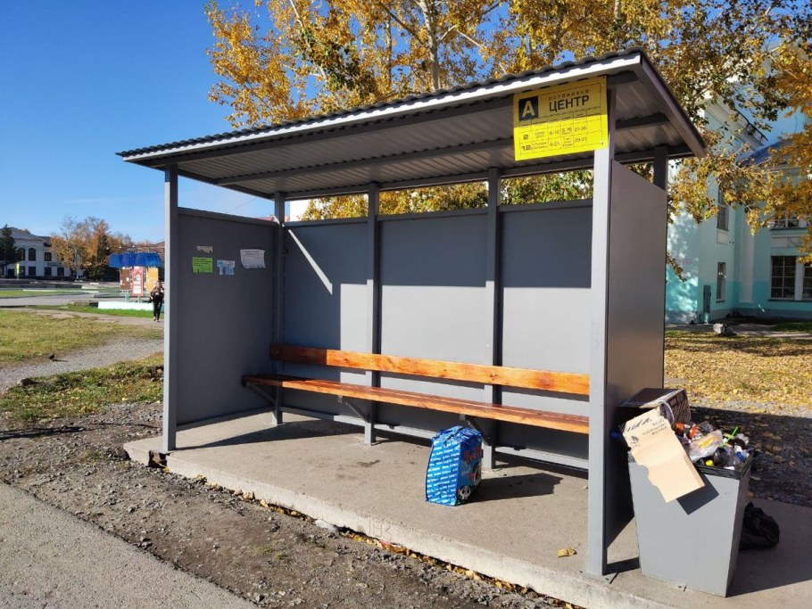 Остановочный павильон ул. Желябова новый