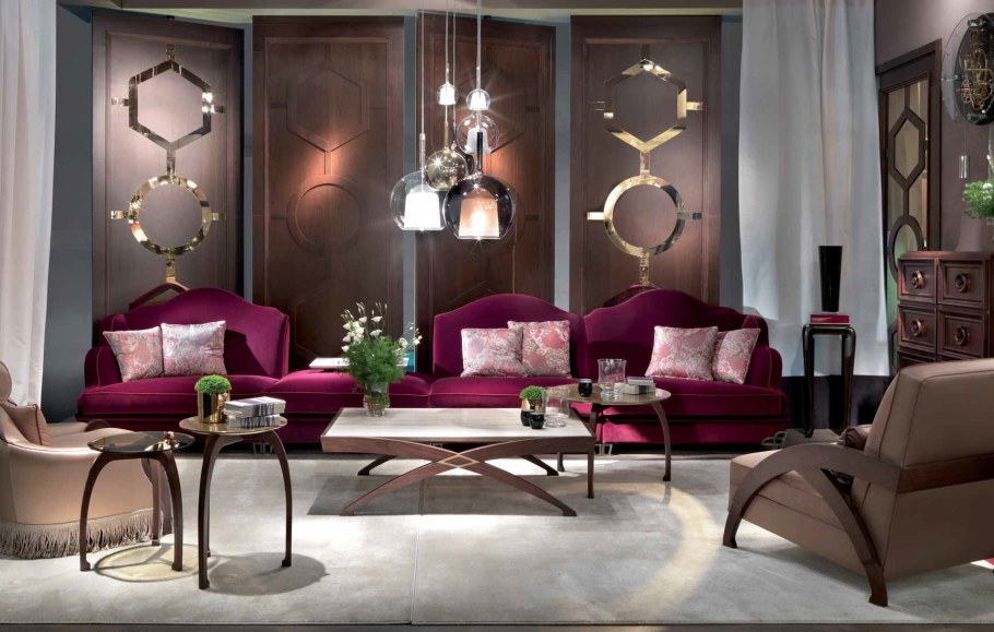 Longhi диван Hall