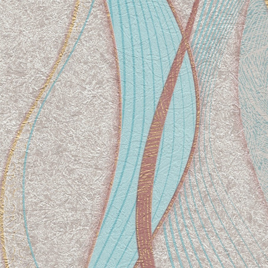 Обои бумажные Московская обойная фабрика дождь бежевые 0.53 м 231612-2