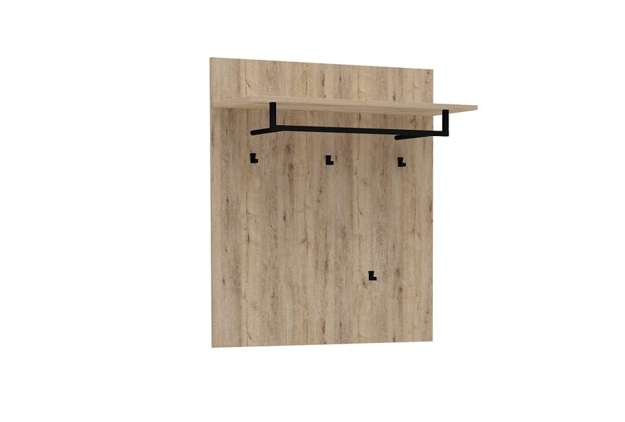 Вешалка настенная арт мини с зеркалом венге цаво