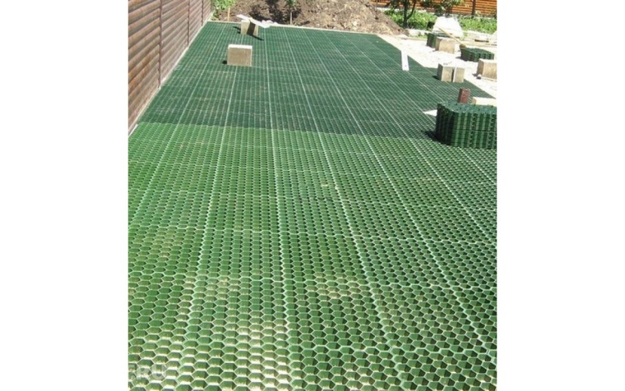 Решетка газонная Erfolg Green parking 40х60 см, зеленый