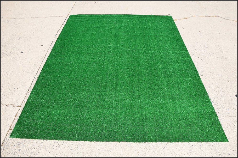 Ковер уличный зеленый