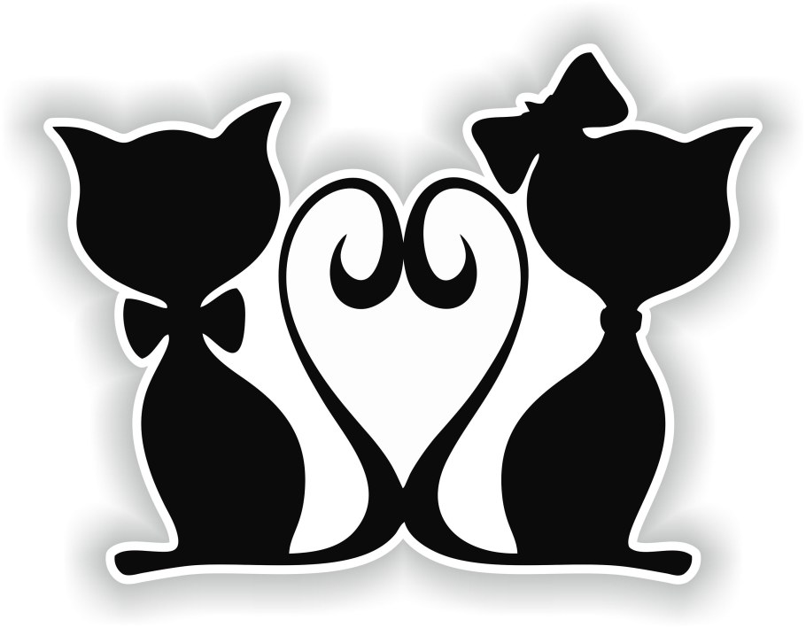 Трафарет кошки