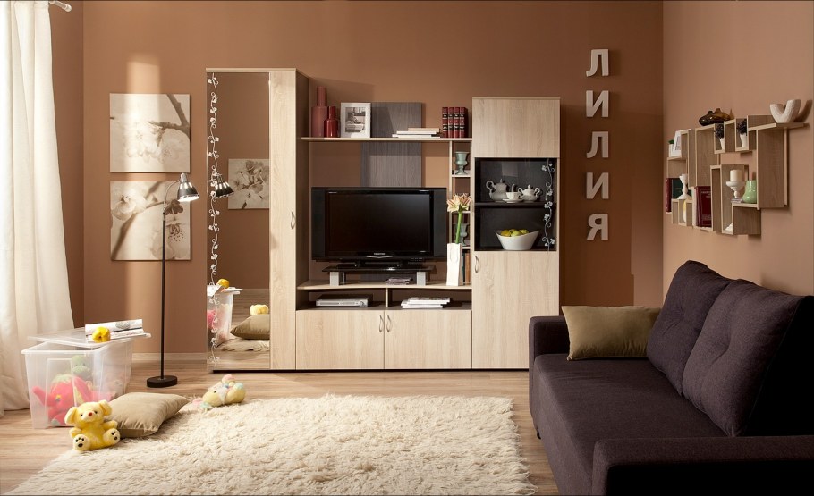 Гостиная Камелия мебельная индустрия