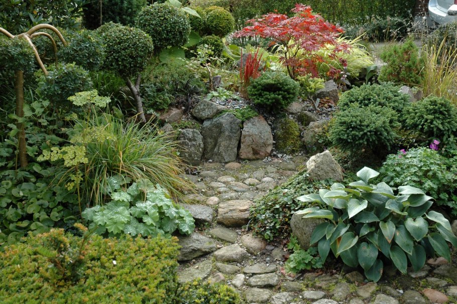 Ландшафтный рокарий Каскад ручьев