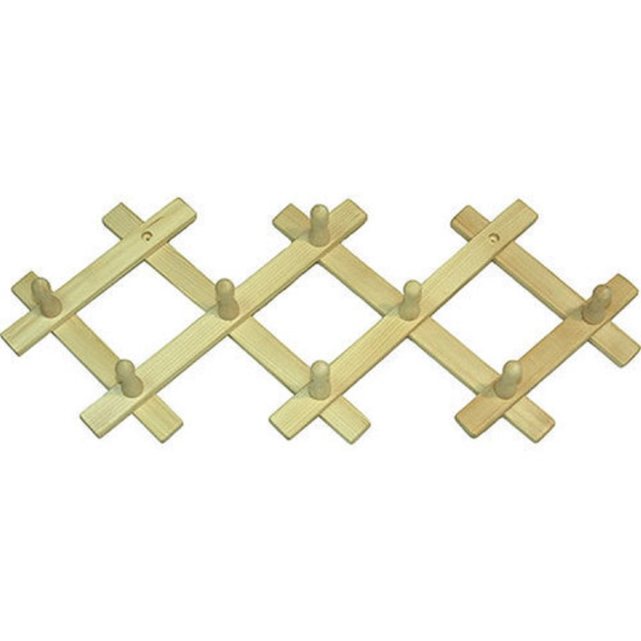 Вешалка раздвижная для бани