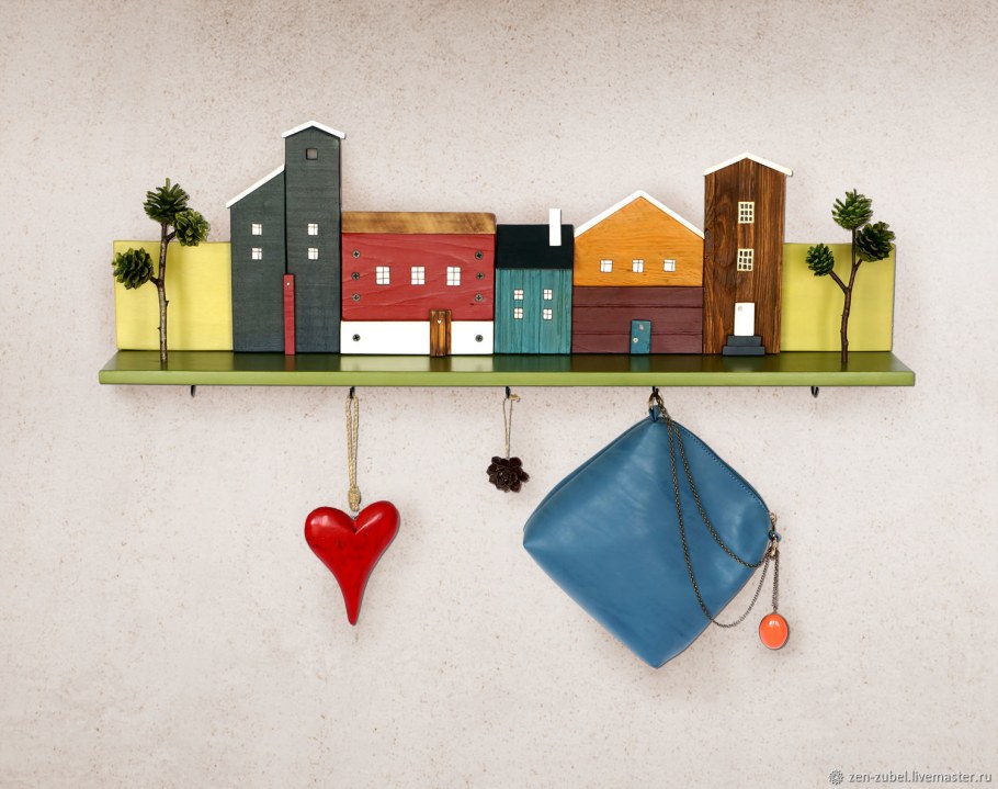 Детские настенные вешалки