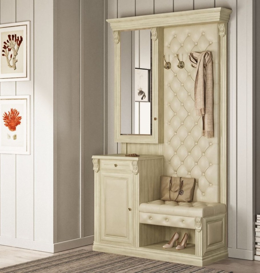 Прихожая "благо 5" б 5.11-5 карамель/беж