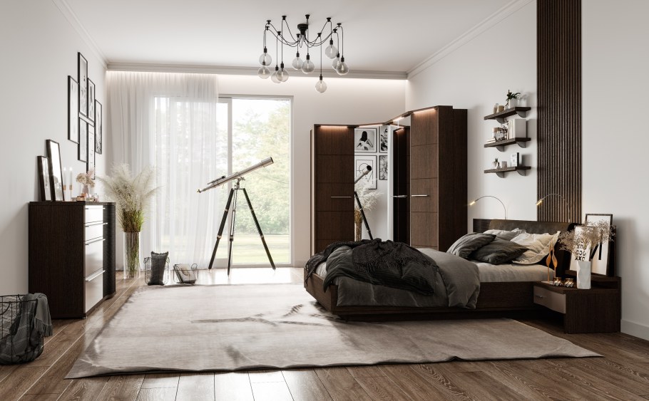 Шкаф Элеонора в интерьере