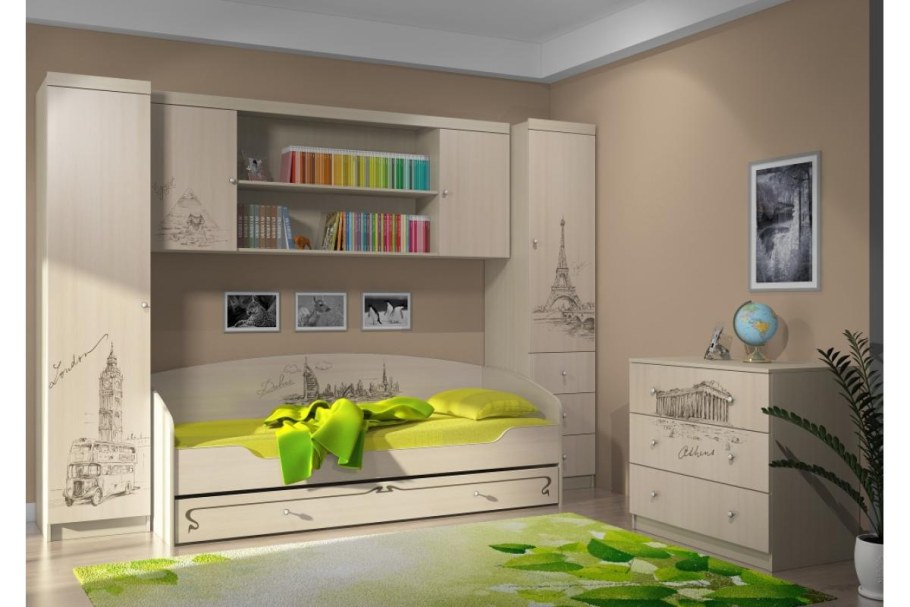 Мебель подростковая Румер Аква