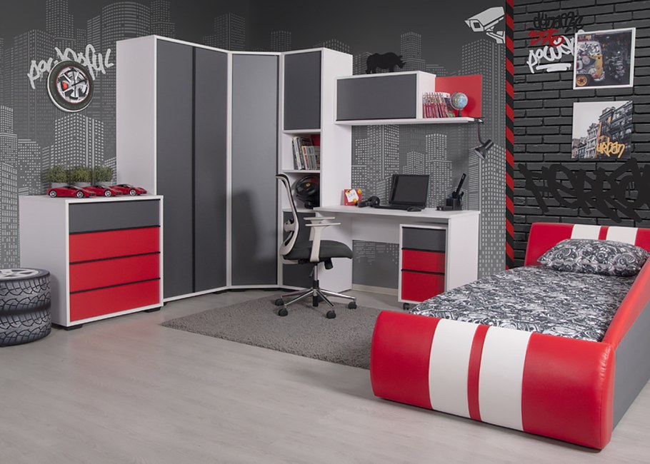 Детская стенка Элна индиго