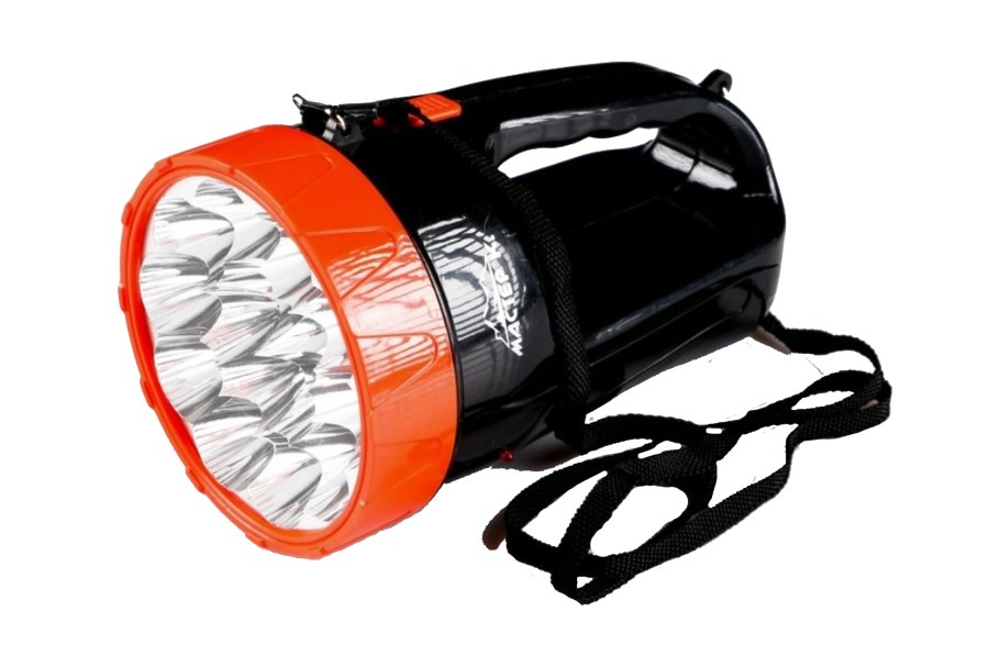 Фонарь прожекторный аккумуляторный "мастер к." MHA-w3d15 (3 w)