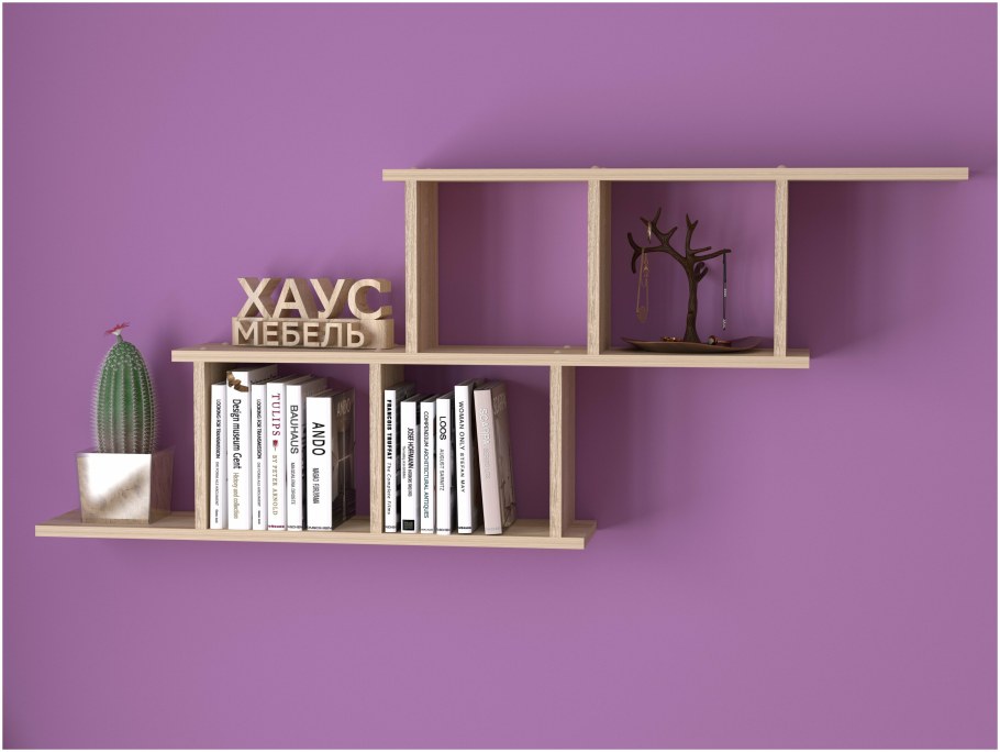 Стенка в спальню дуб сонома