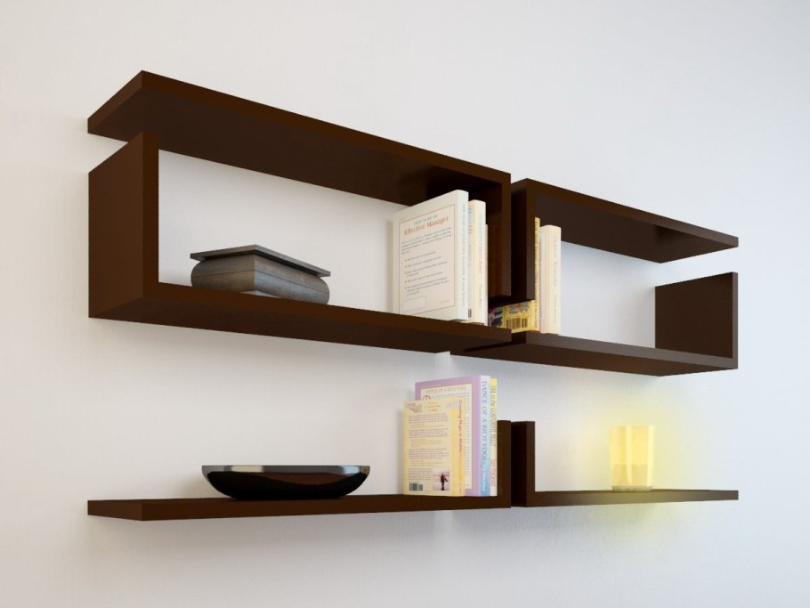 Полки книжные настенные