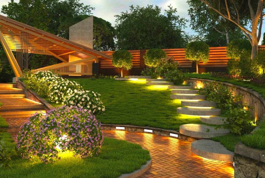 Геопластика подпорные стены