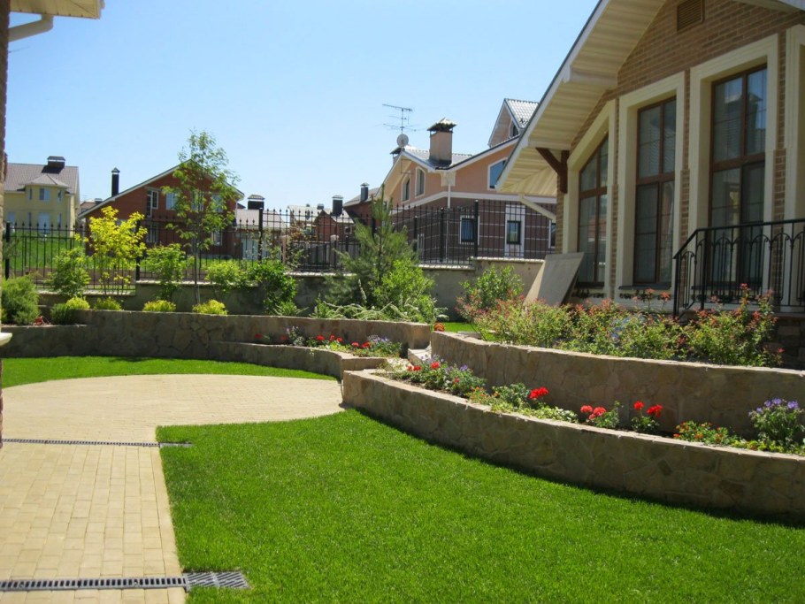 Ландшафт двора