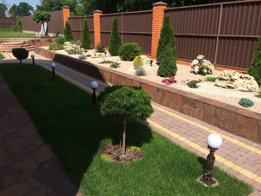 Скандинавский сад Front Yard