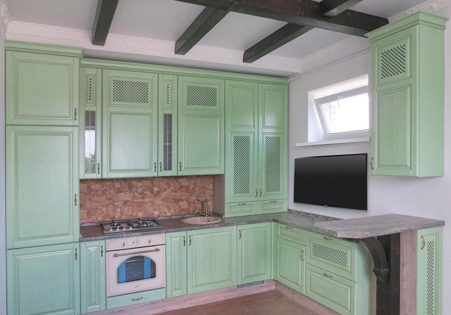 Кедр патина фисташка 7539