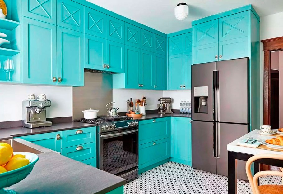 Кухня Леруа Нэнси мята