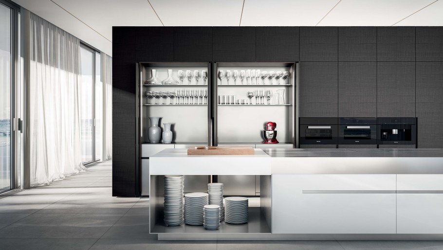 Хранение на кухне Минимализм