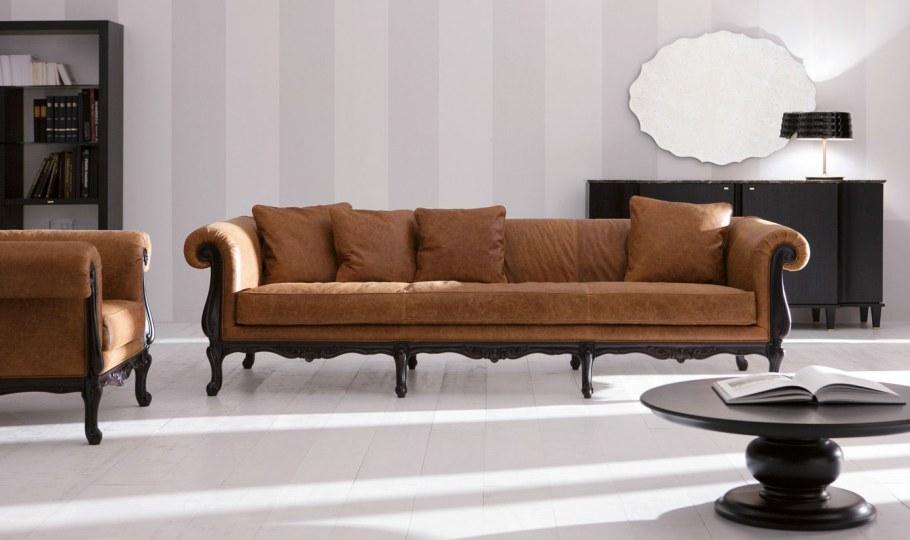 Cappellini мебель кожаный диван