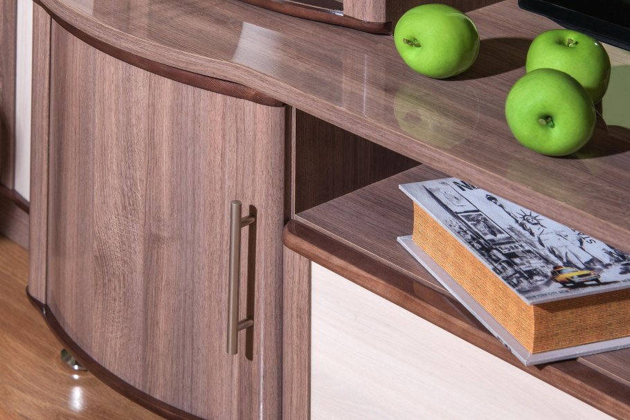 Гостиная новелла 68 дуб Шамони/глянец