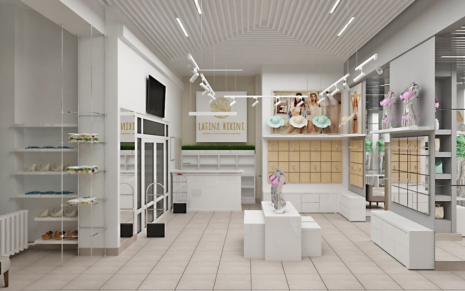 Дизайнерский проект магазина