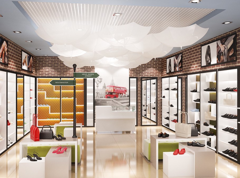 Дизайнерский проект магазина