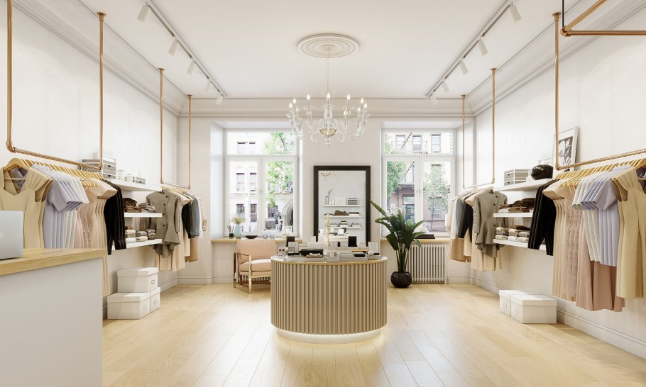 Шоу рум женской одежды