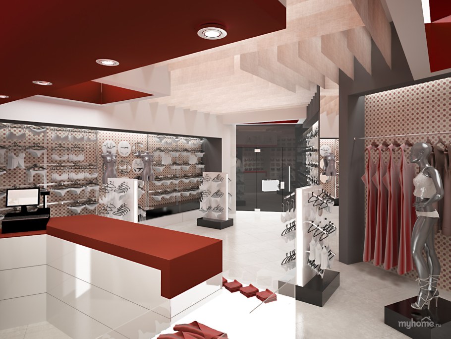 Дизайнерский проект магазина