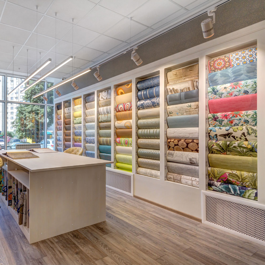 Интерьер магазина стройматериалов