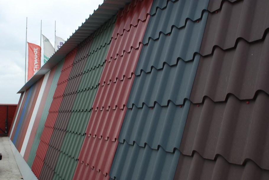 Ондулин для крыши RAL 7004