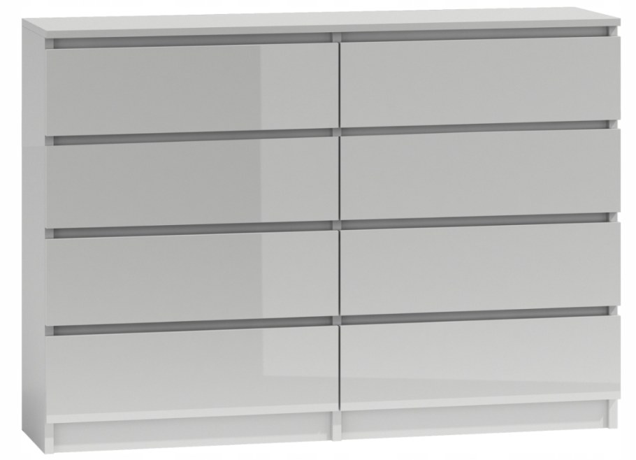 Комод икеа белый глянец