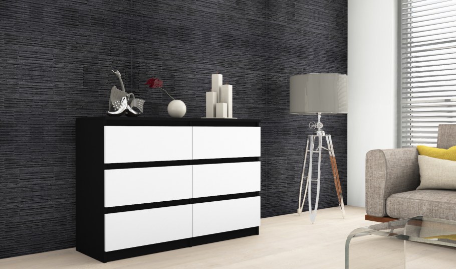 Комод Миранда Atelier белый глянец