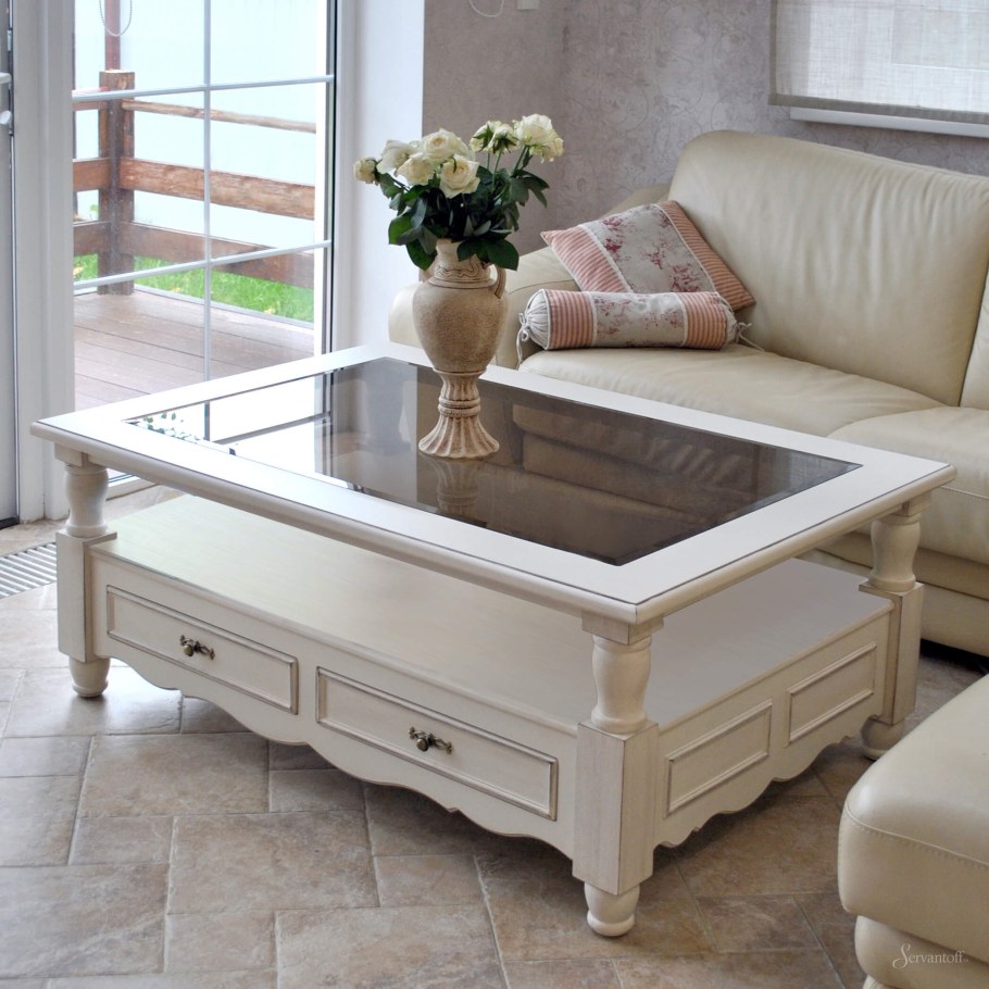 Журнальный столик в стиле Прованс