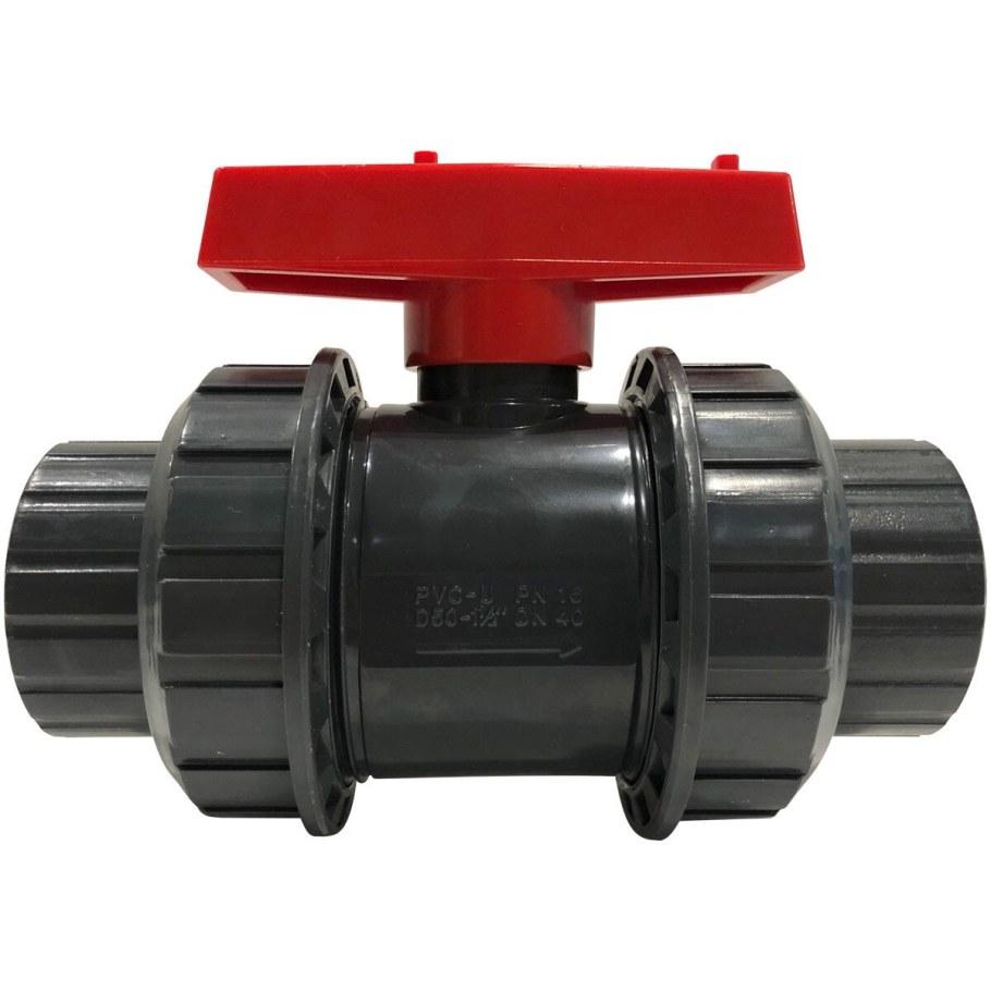 Кран шаровый ПВХ 110